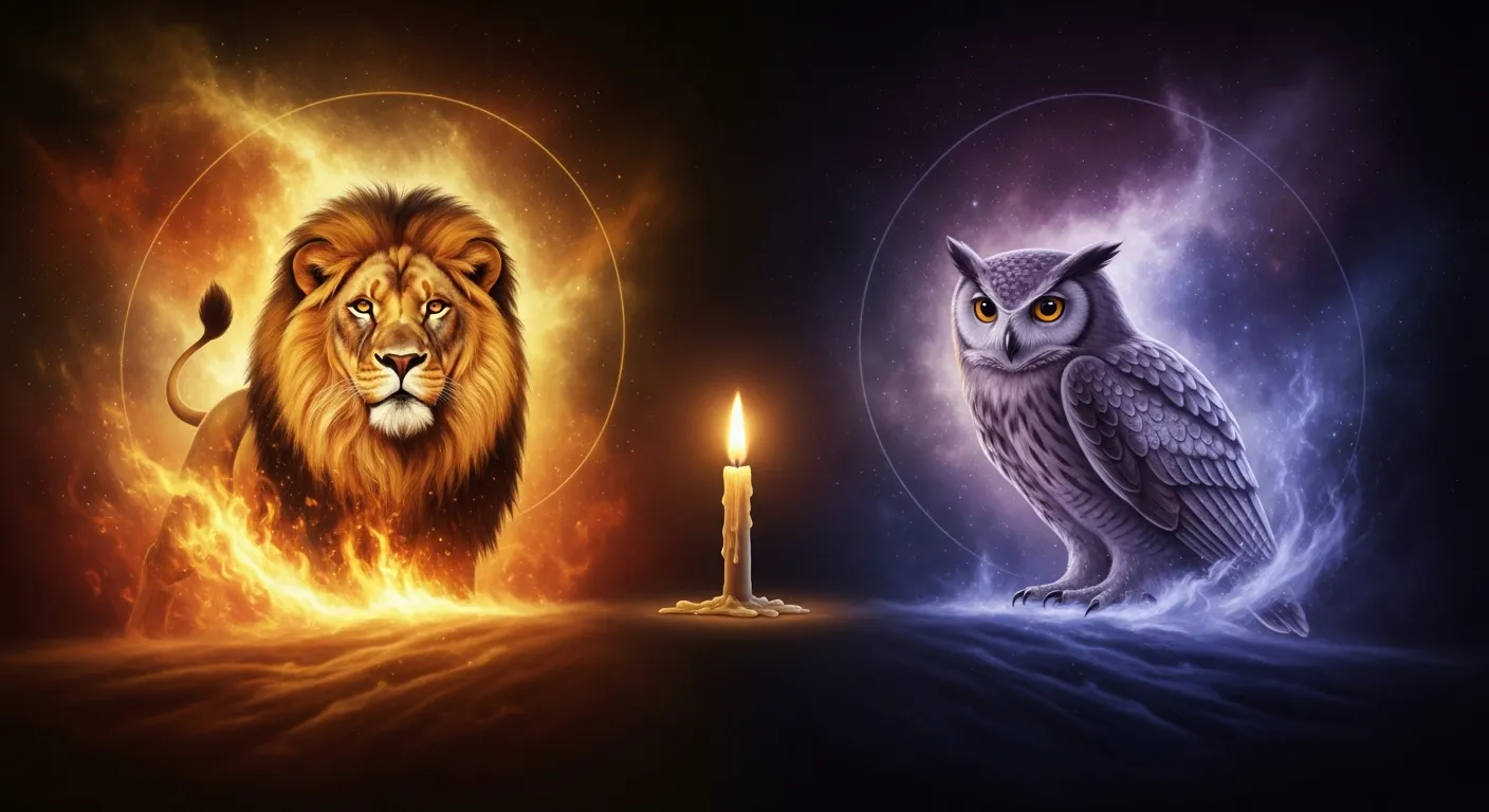 Dual astrology chart visualization for Sophia's source and instance readings