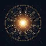 Western astrology system icon